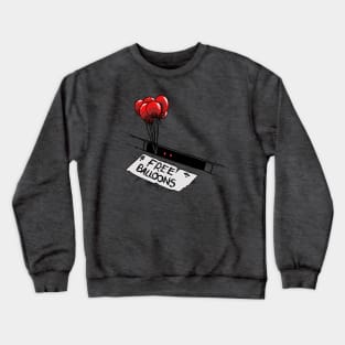 Free Balloons Crewneck Sweatshirt